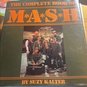 Book / The Complete Book of Mash. 
Written by Suzy Kalter